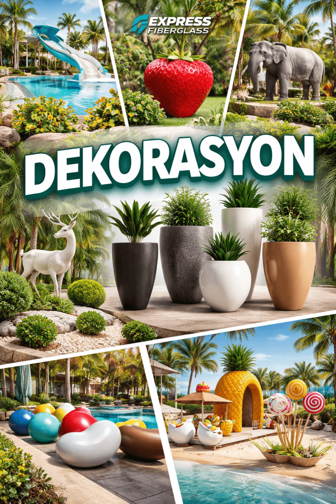 "Hayalinizdeki mimariyi fiberglass estetiğiyle zırhlayın! 🏛️ Antalya Express olarak; otel, villa ve projelerinize özel, hafif ve ömürlük dekorasyon çözümleri üretiyoruz. Mekanınıza değer katacak tasarımlar için hemen teklif alın! 📞"